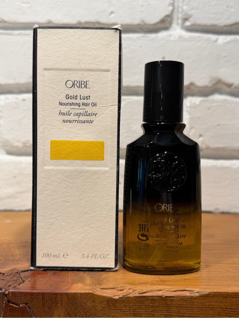 Oribe Gold Lust Nourishing Hair Oil 3.4 oz Luxury Hair Treatment Full Size